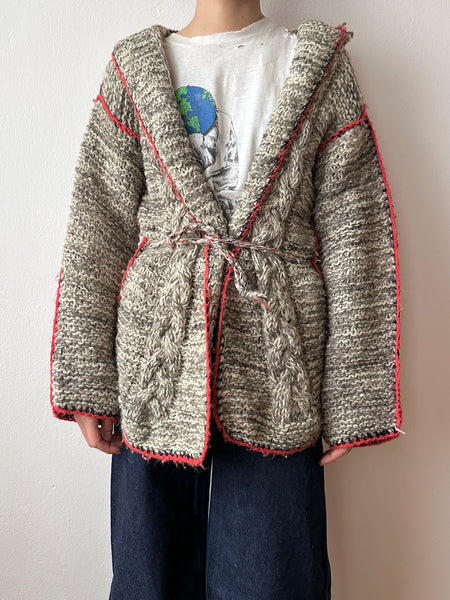 Vintage handmade wool haori