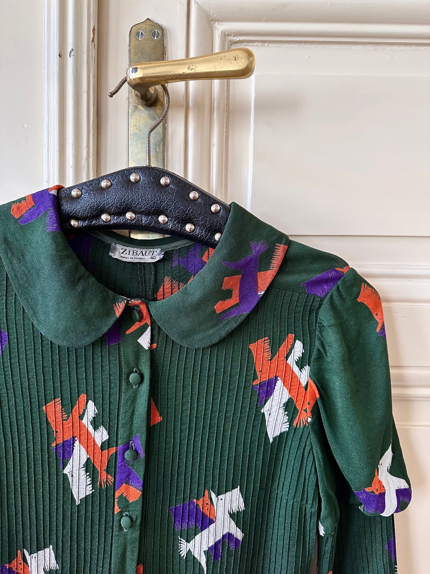 60-70s France blouse