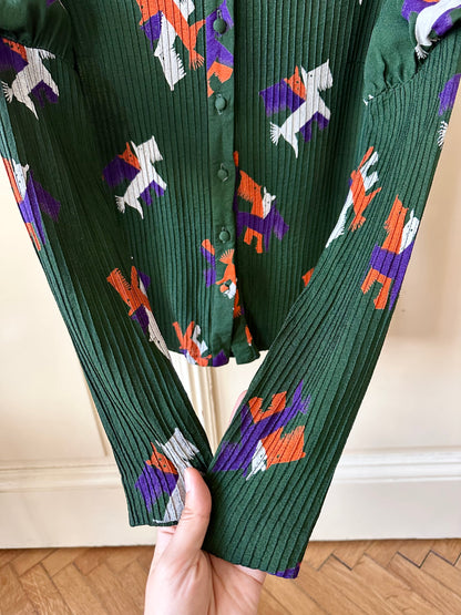 60-70s France blouse