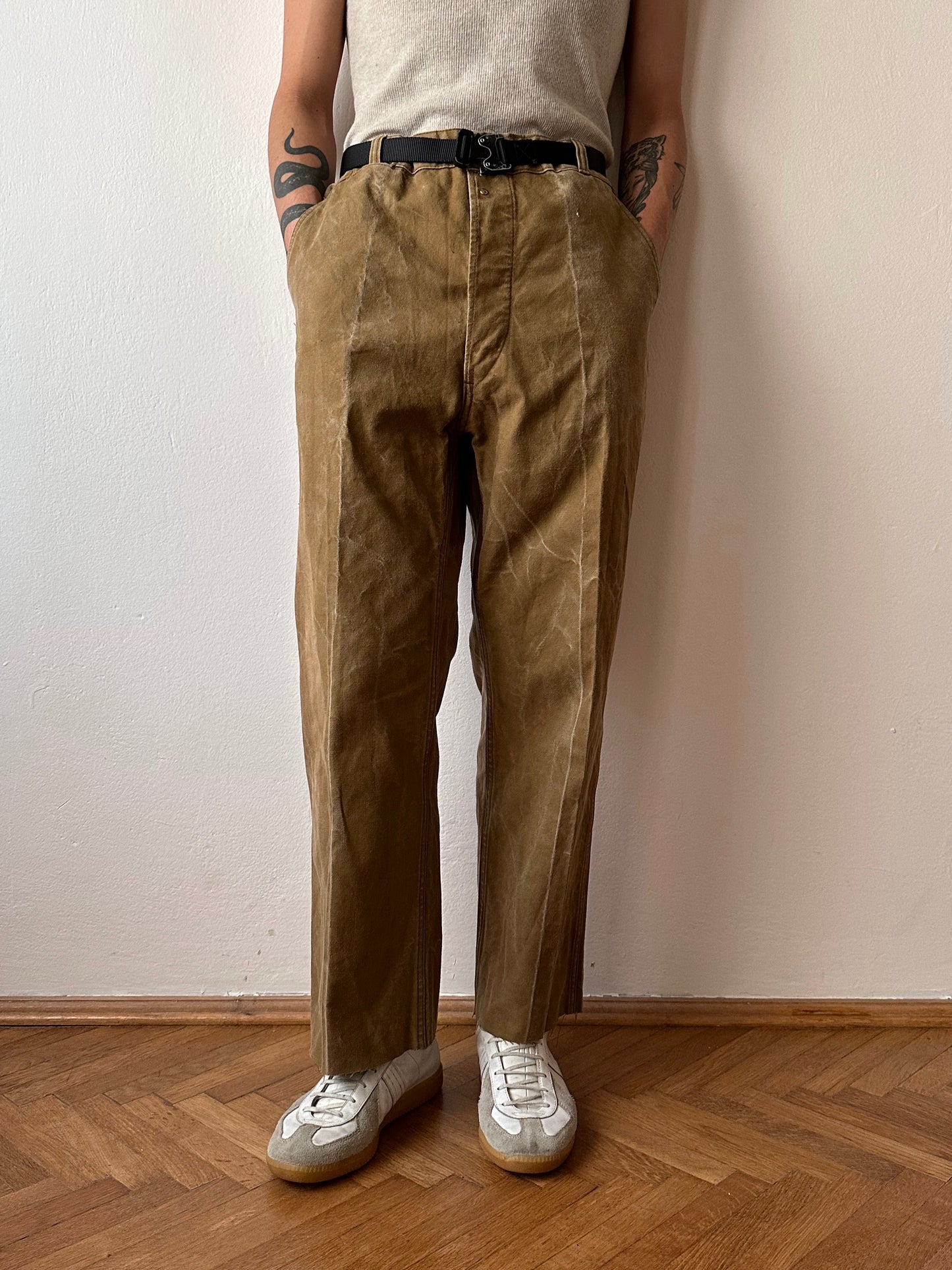 60s french work trouser - w36