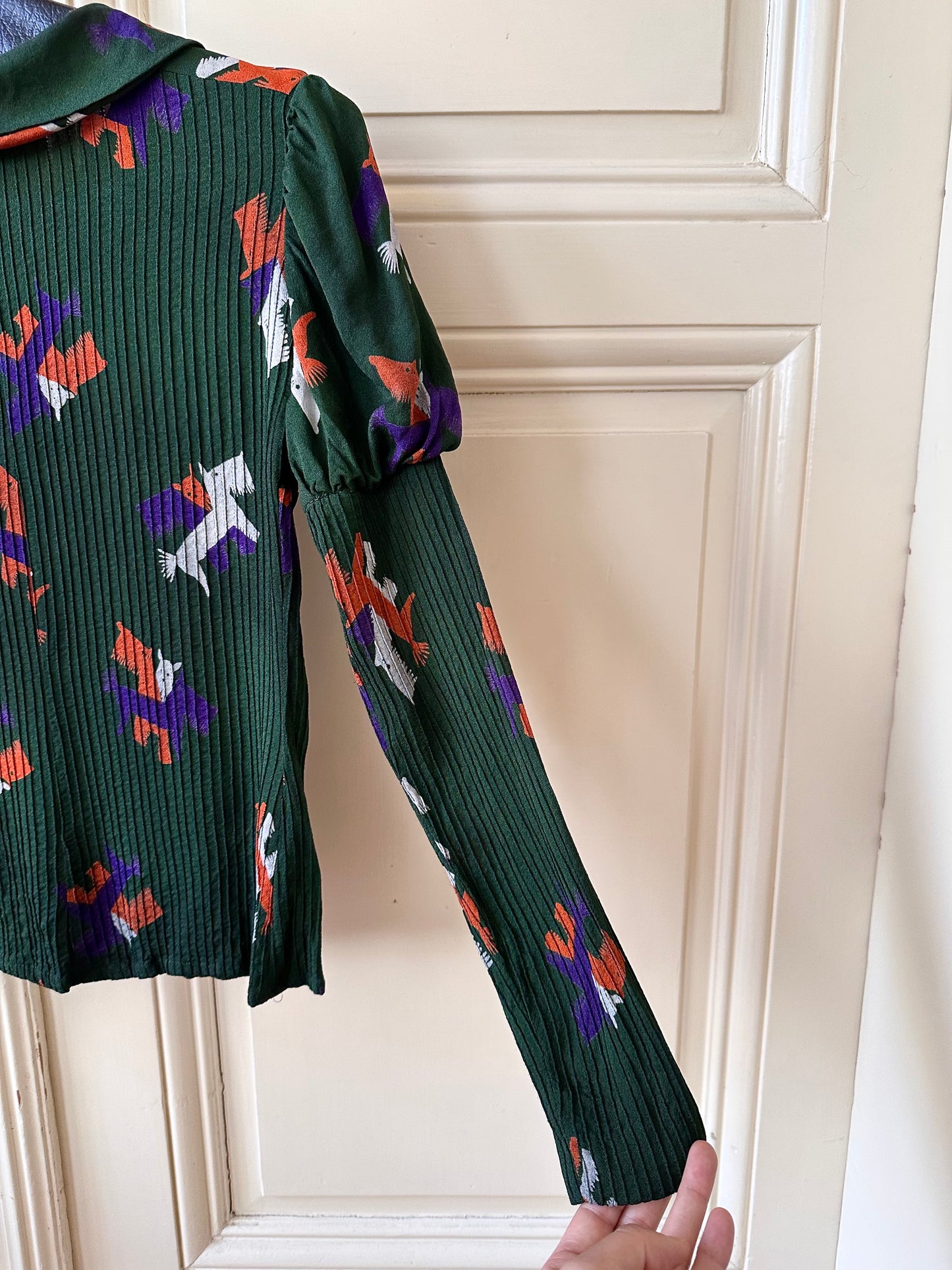 60-70s France blouse