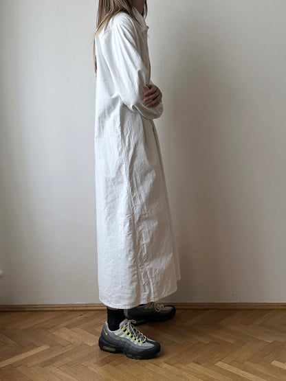 antique cotton shirt dress