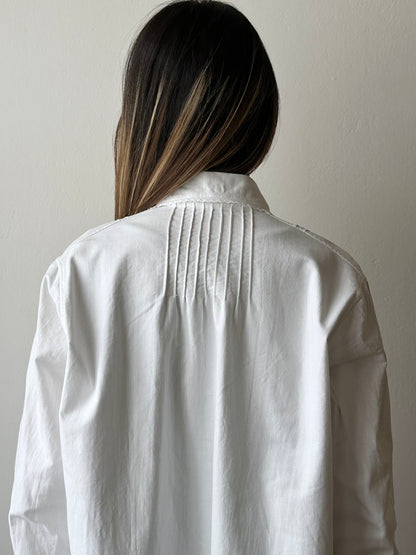 antique cotton shirt dress