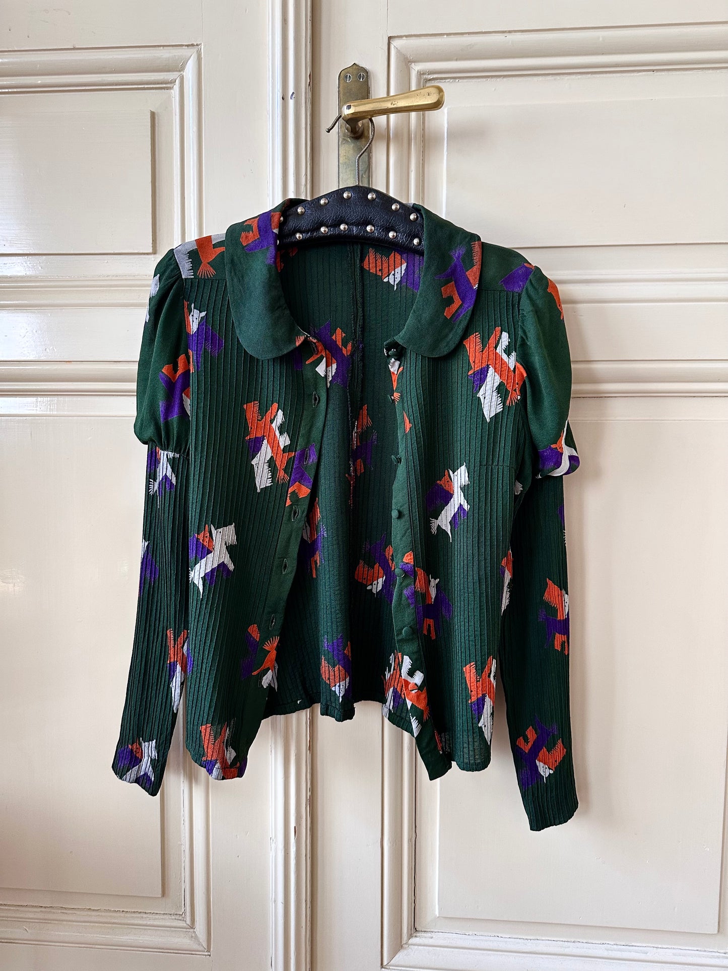 60-70s France blouse