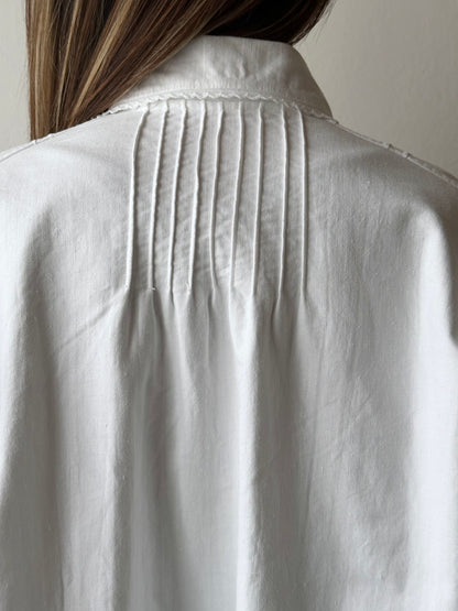 antique cotton shirt dress