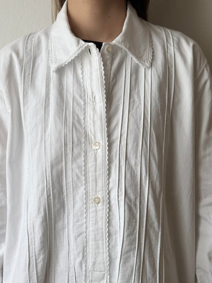 antique cotton shirt dress
