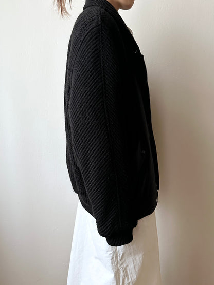 Italy cotton knit jacket