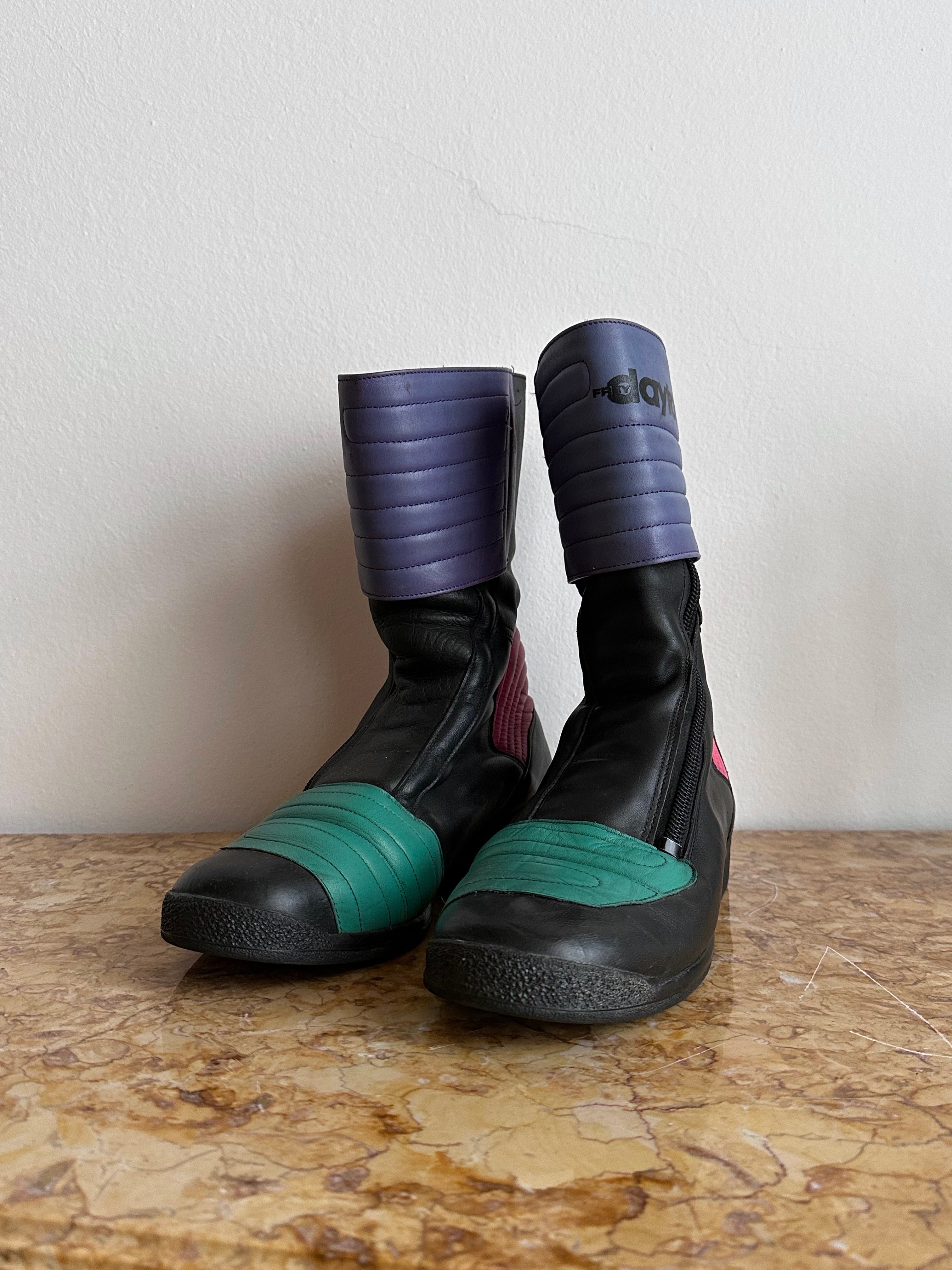 Vintage Frey Daytona motorcycle boots - sz 43 – TOTO