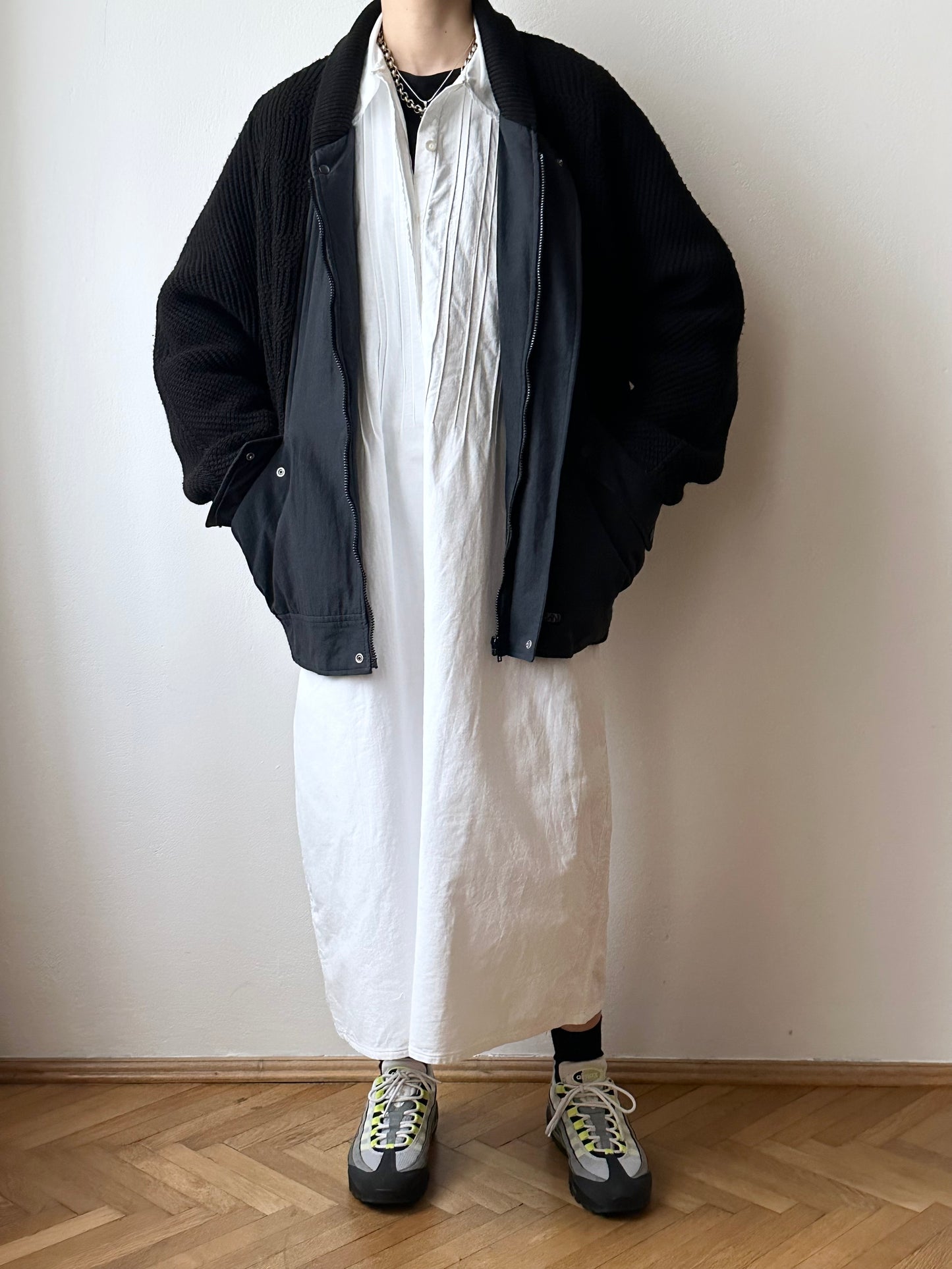 Italy cotton knit jacket