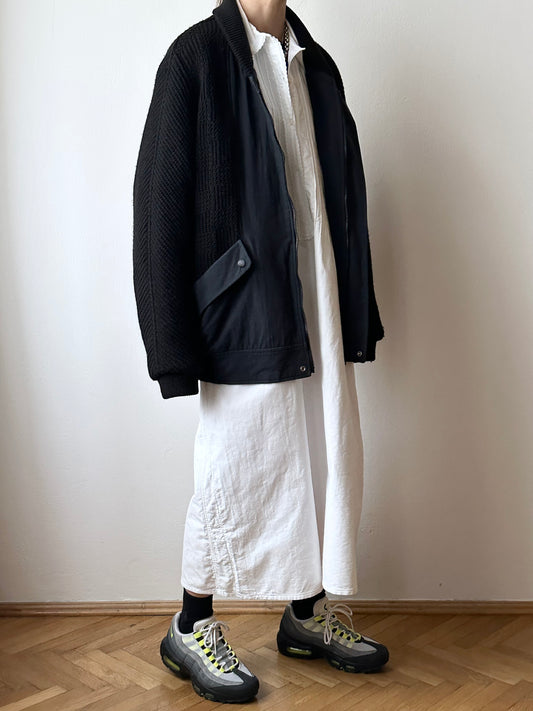 Italy cotton knit jacket