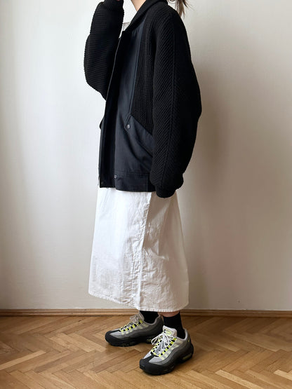 Italy cotton knit jacket