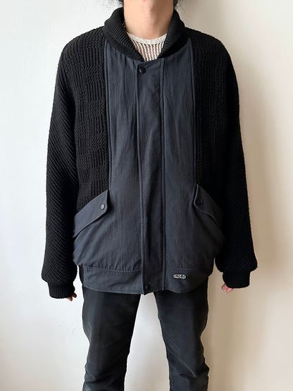 Italy cotton knit jacket