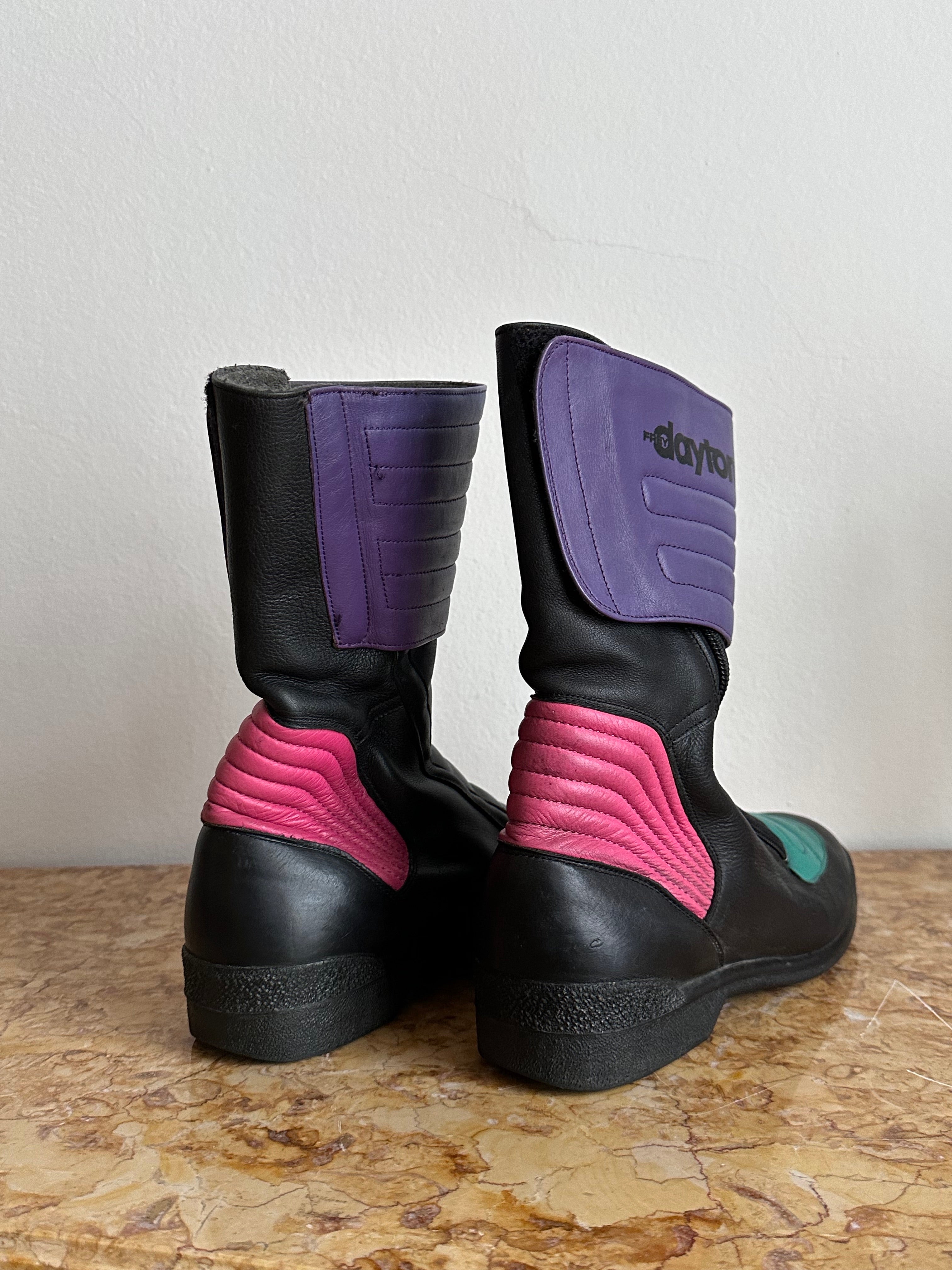Vintage Frey Daytona motorcycle boots - sz 43 – TOTO