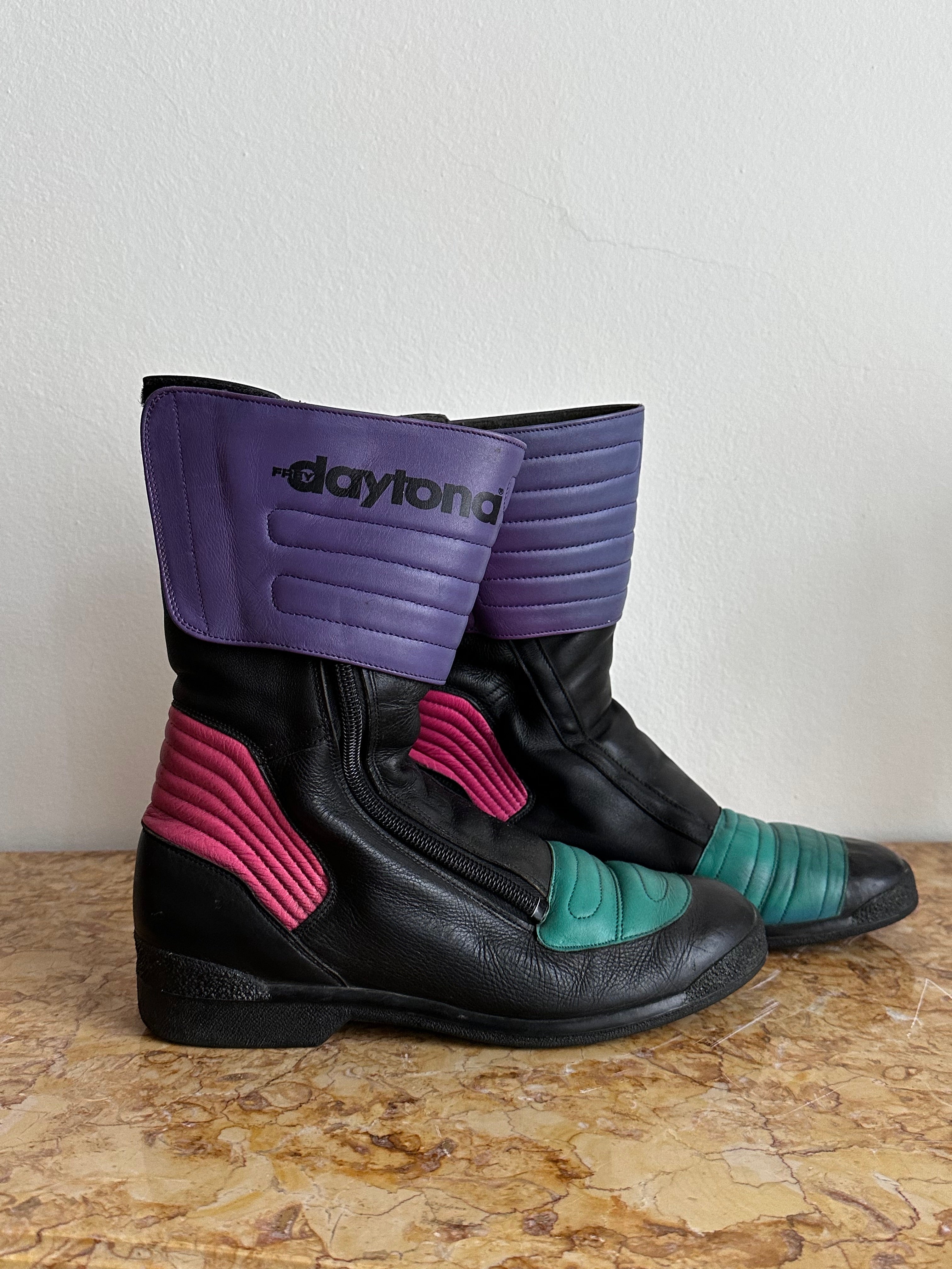 Vintage Frey Daytona motorcycle boots - sz 43 – TOTO