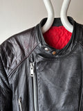 70's Motorcycle racer jacket 70年代 Vintage ヴィンテージ riders jacket Leather jacket ライダース レザー ロンジャン made in england ドイツ フランス 古着 プラハ 古着屋 ユーロ古着 ヨーロッパ古着 Praha Prague Vintage store