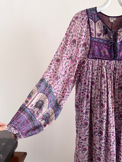70s Indian cotton dress