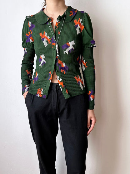 60-70s France blouse