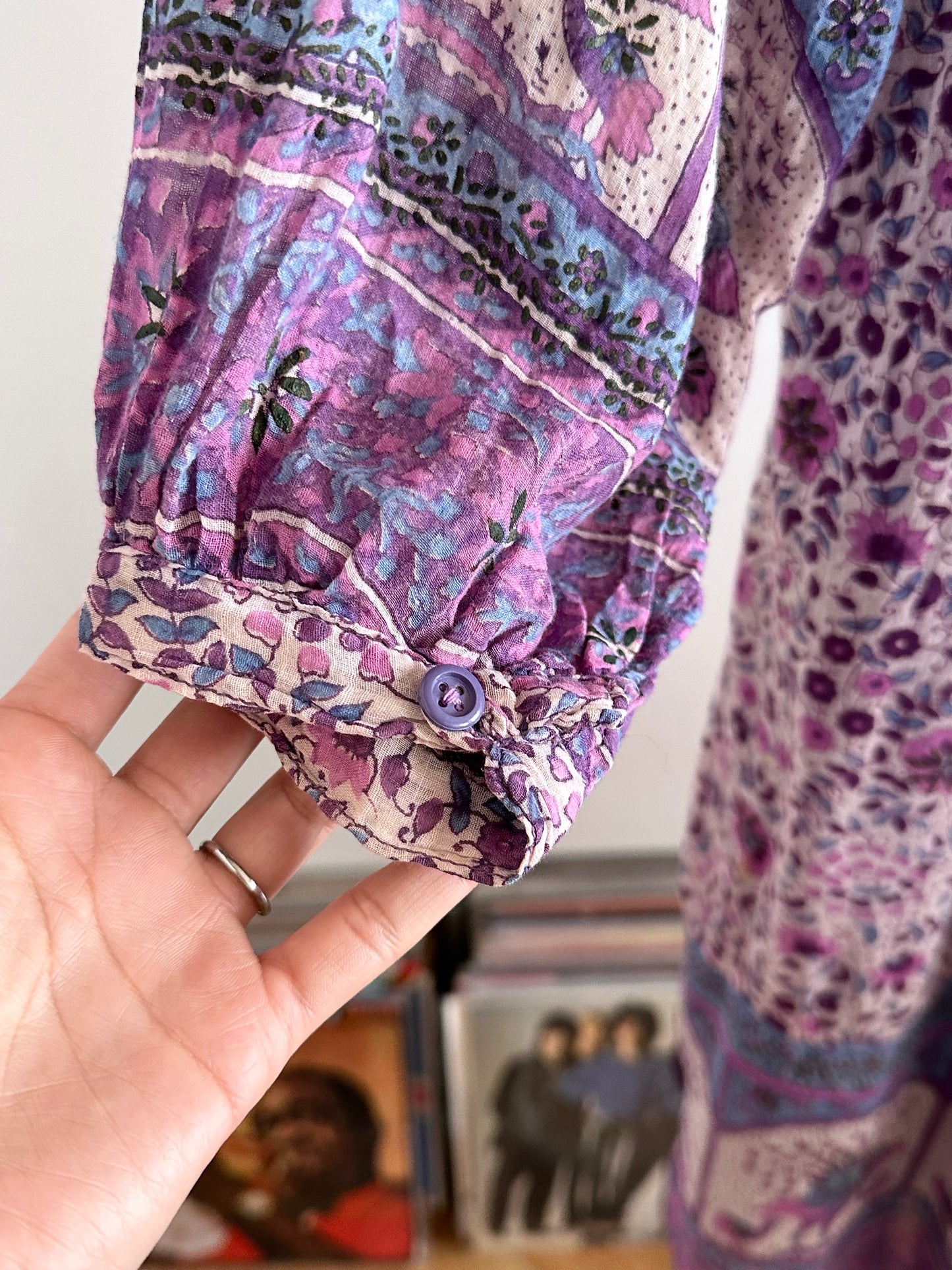 70s Indian cotton dress