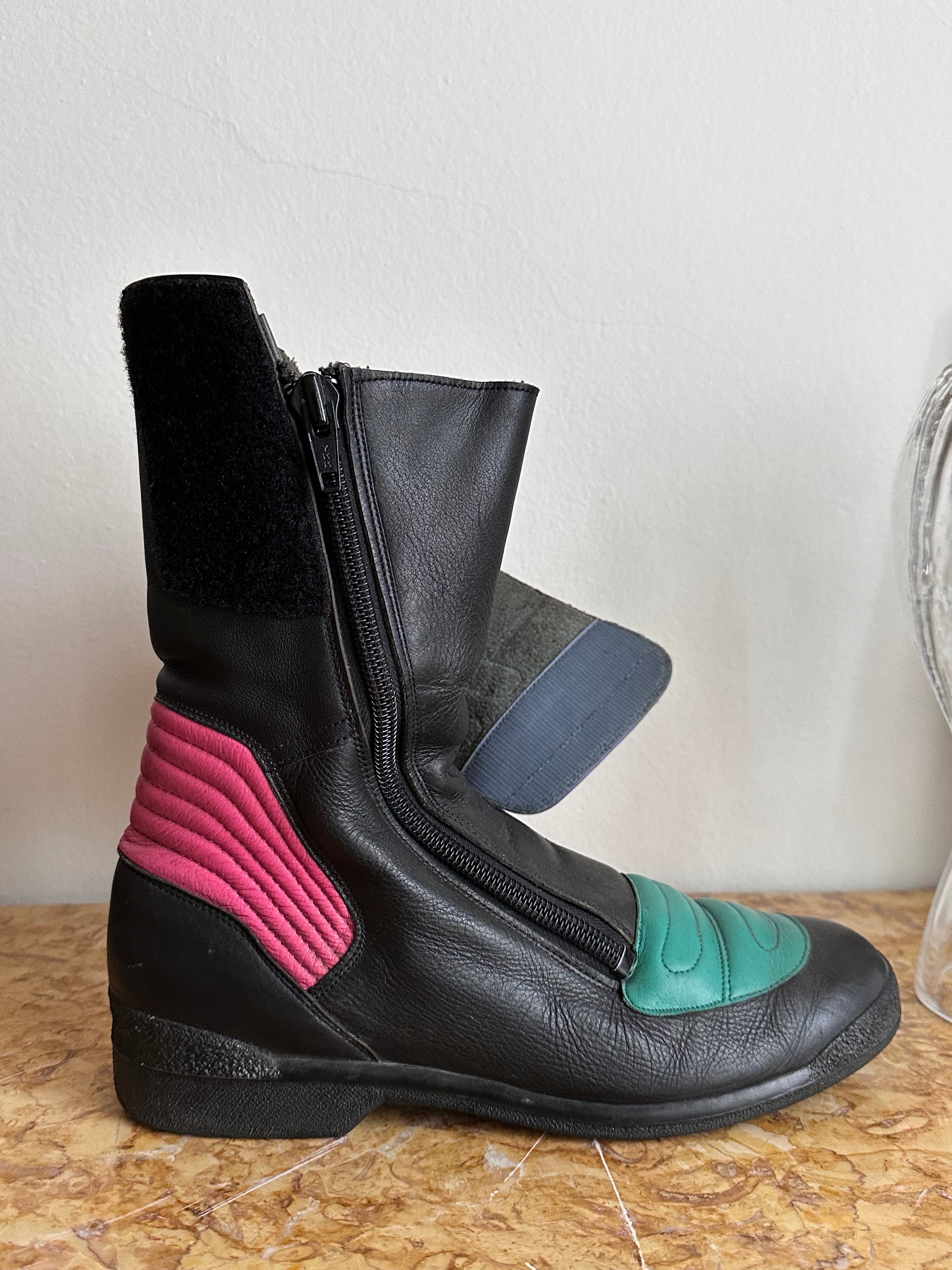 Vintage Frey Daytona motorcycle boots - sz 43 – TOTO