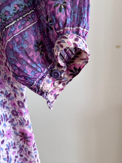 70s Indian cotton dress