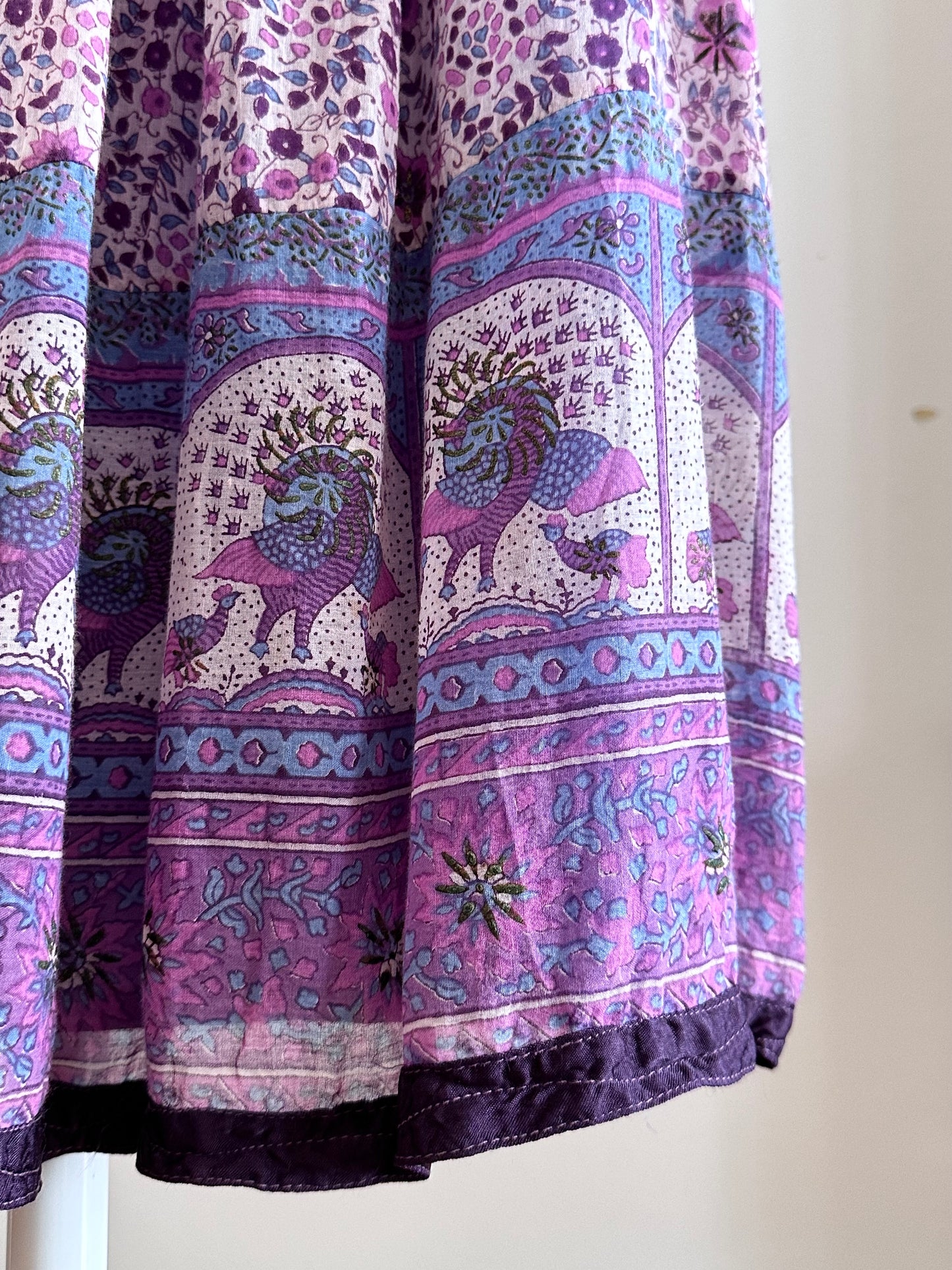 70s Indian cotton dress
