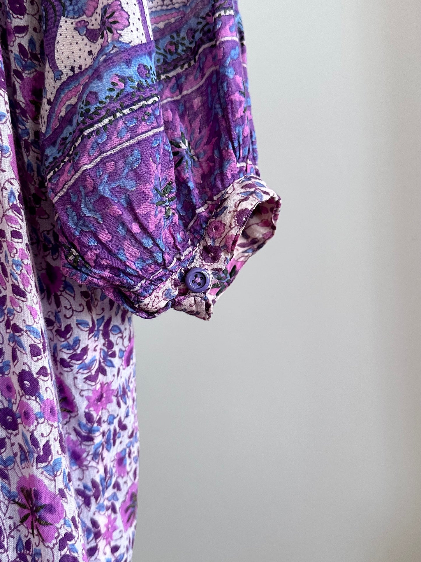 70s Indian cotton dress