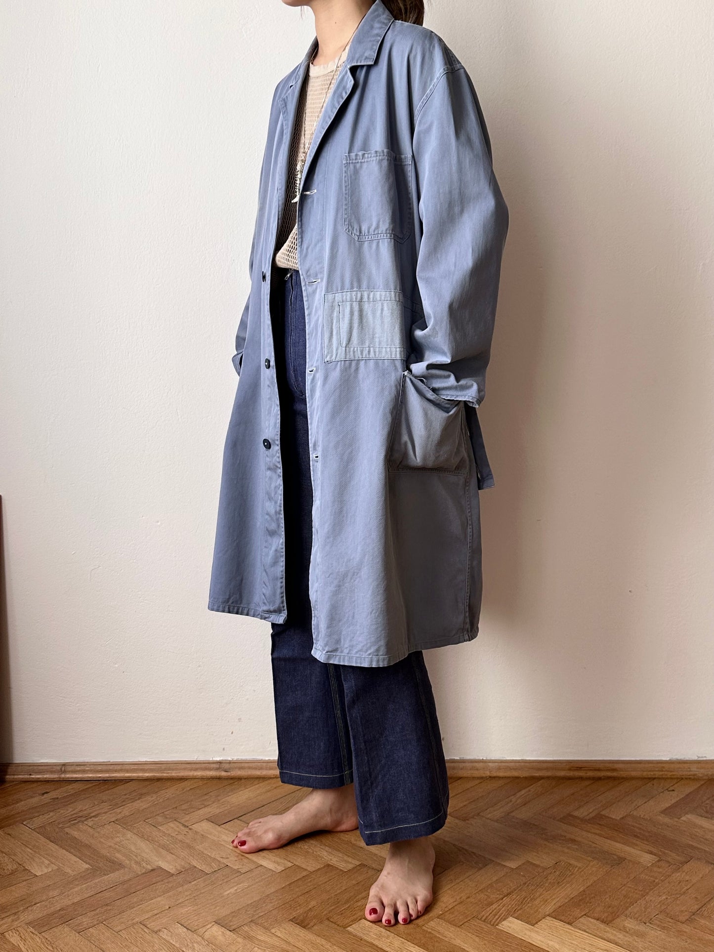 60-70s junk work coat