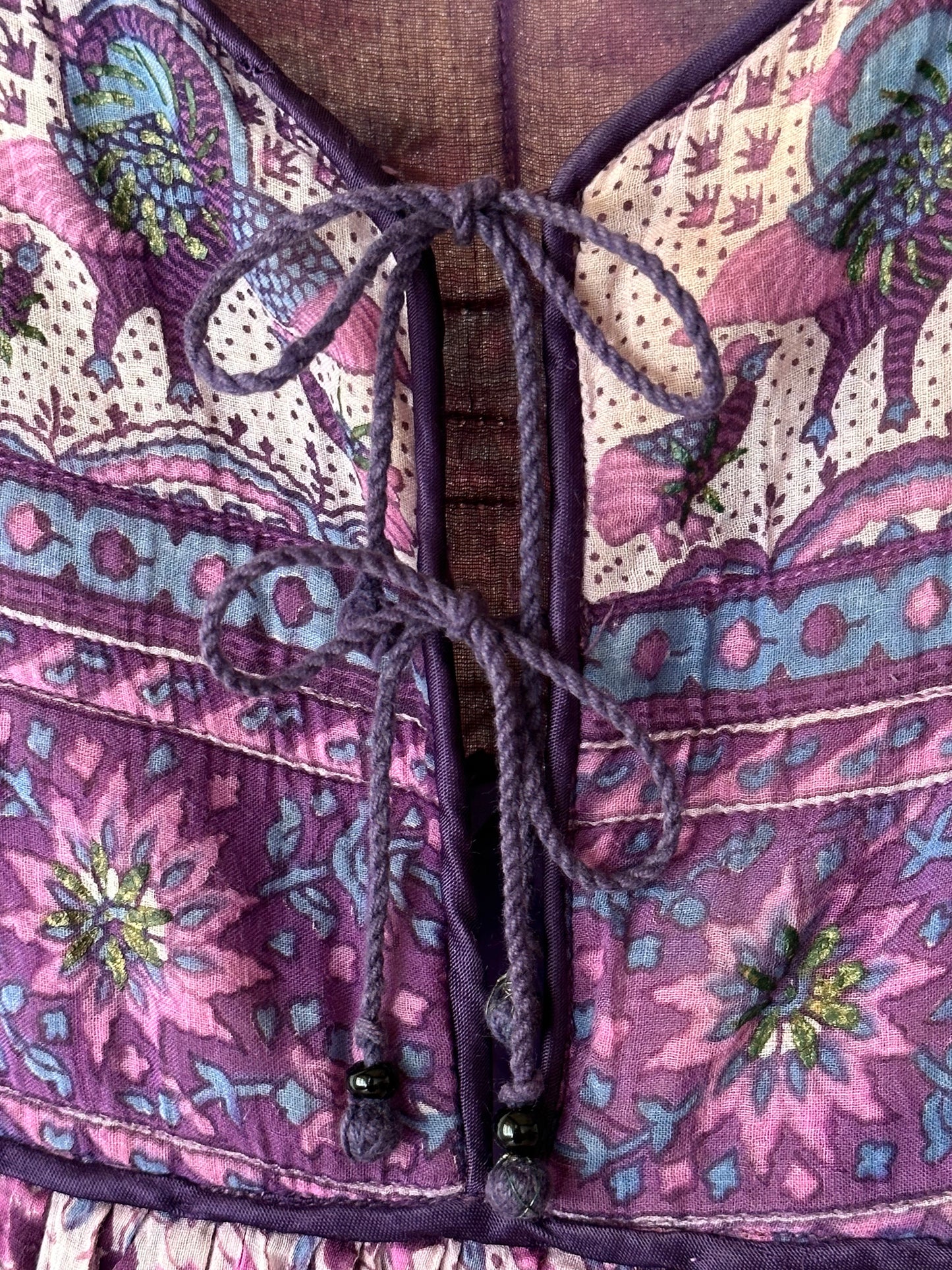 70s Indian cotton dress