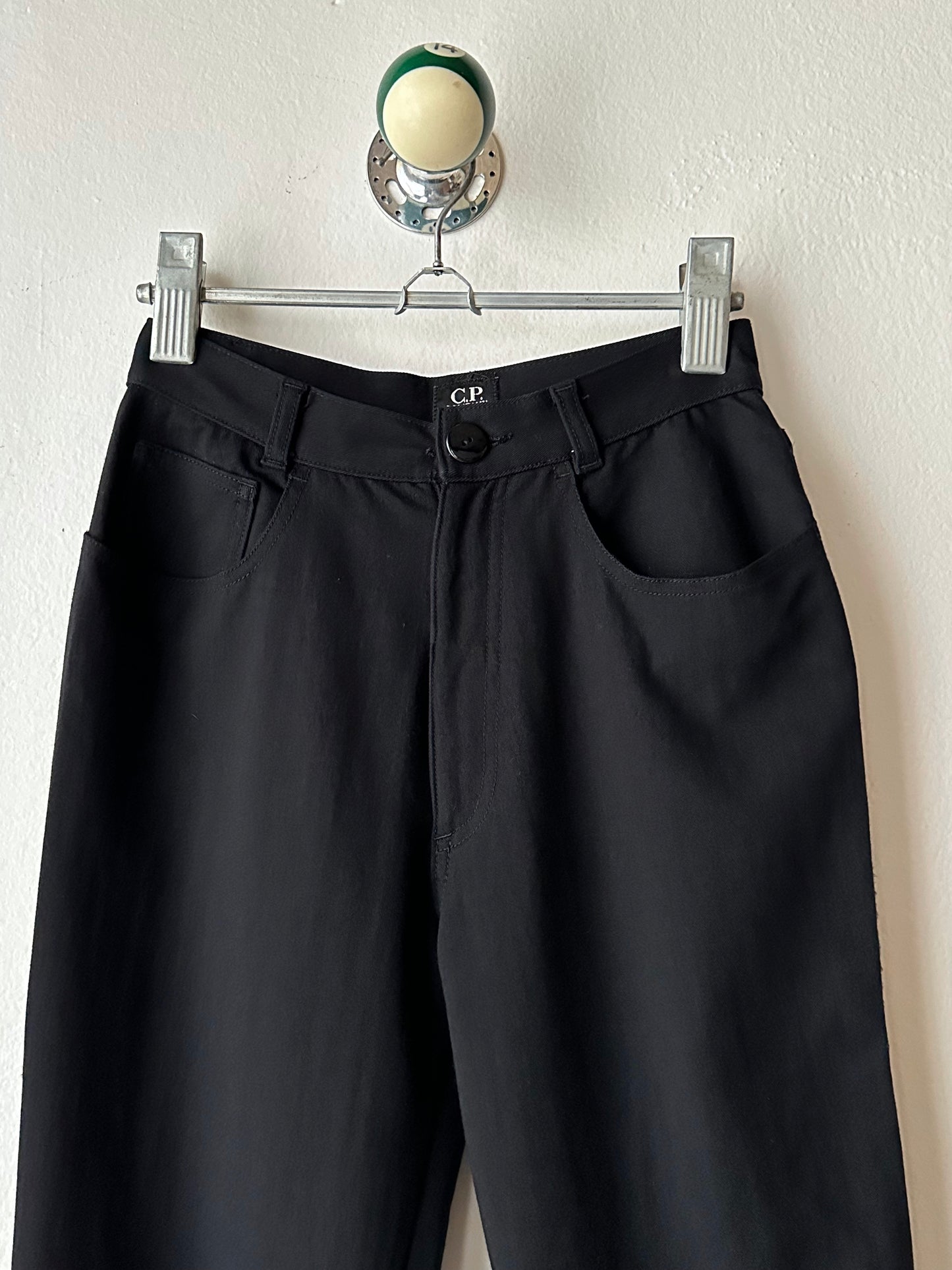 C.P. Company black trousers - w25