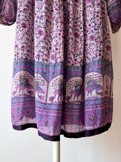 70s Indian cotton dress