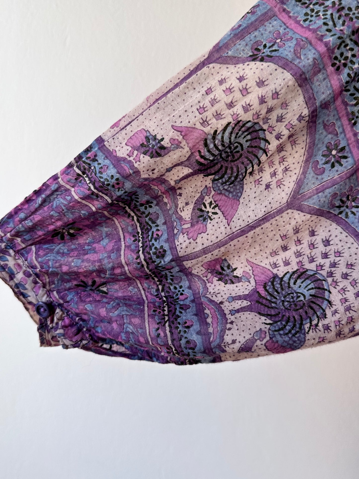 70s Indian cotton dress