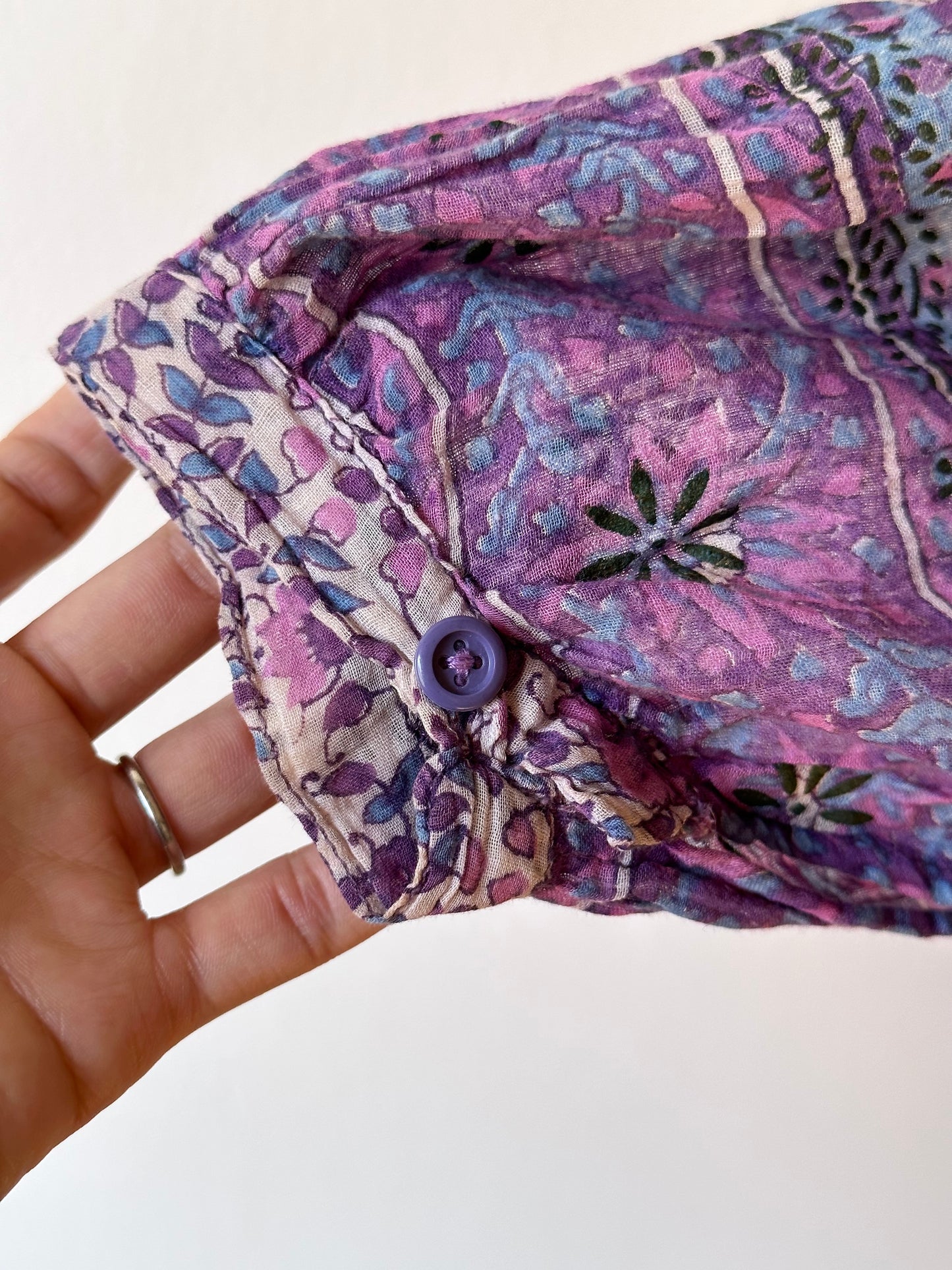 70s Indian cotton dress