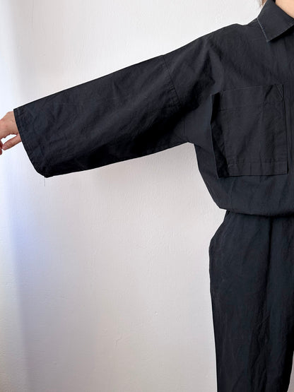 80s cotton bat jumpsuit