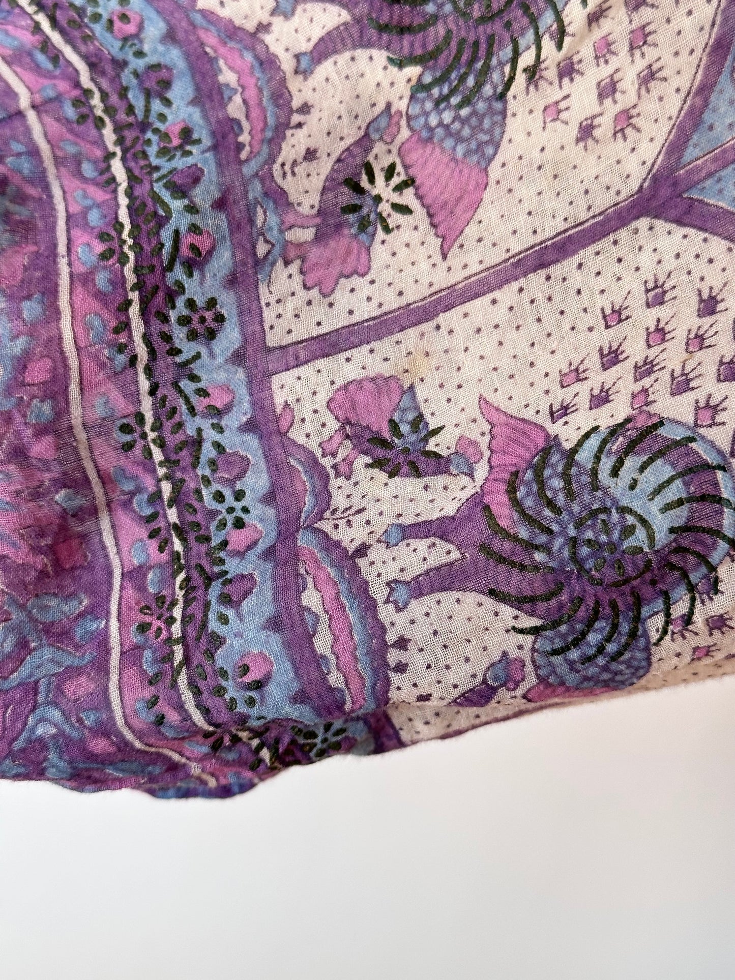 70s Indian cotton dress