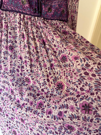 70s Indian cotton dress