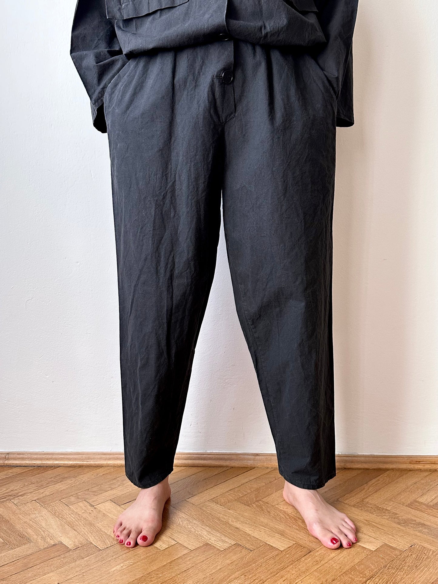 80s cotton bat jumpsuit