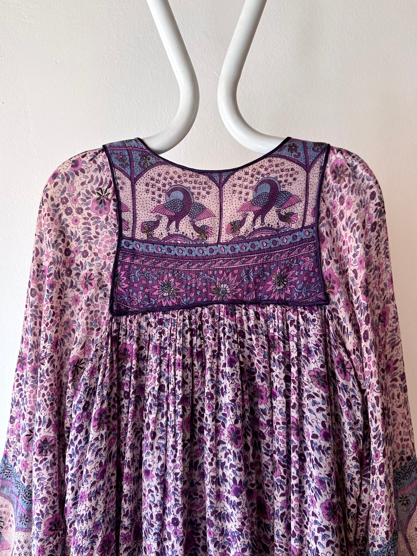 70s Indian cotton dress