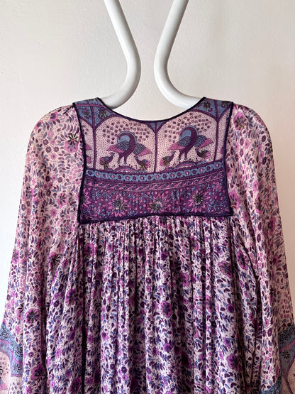 70s Indian cotton dress