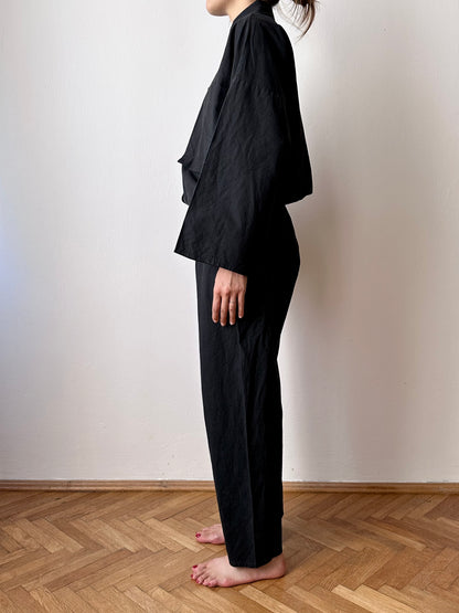 80s cotton bat jumpsuit