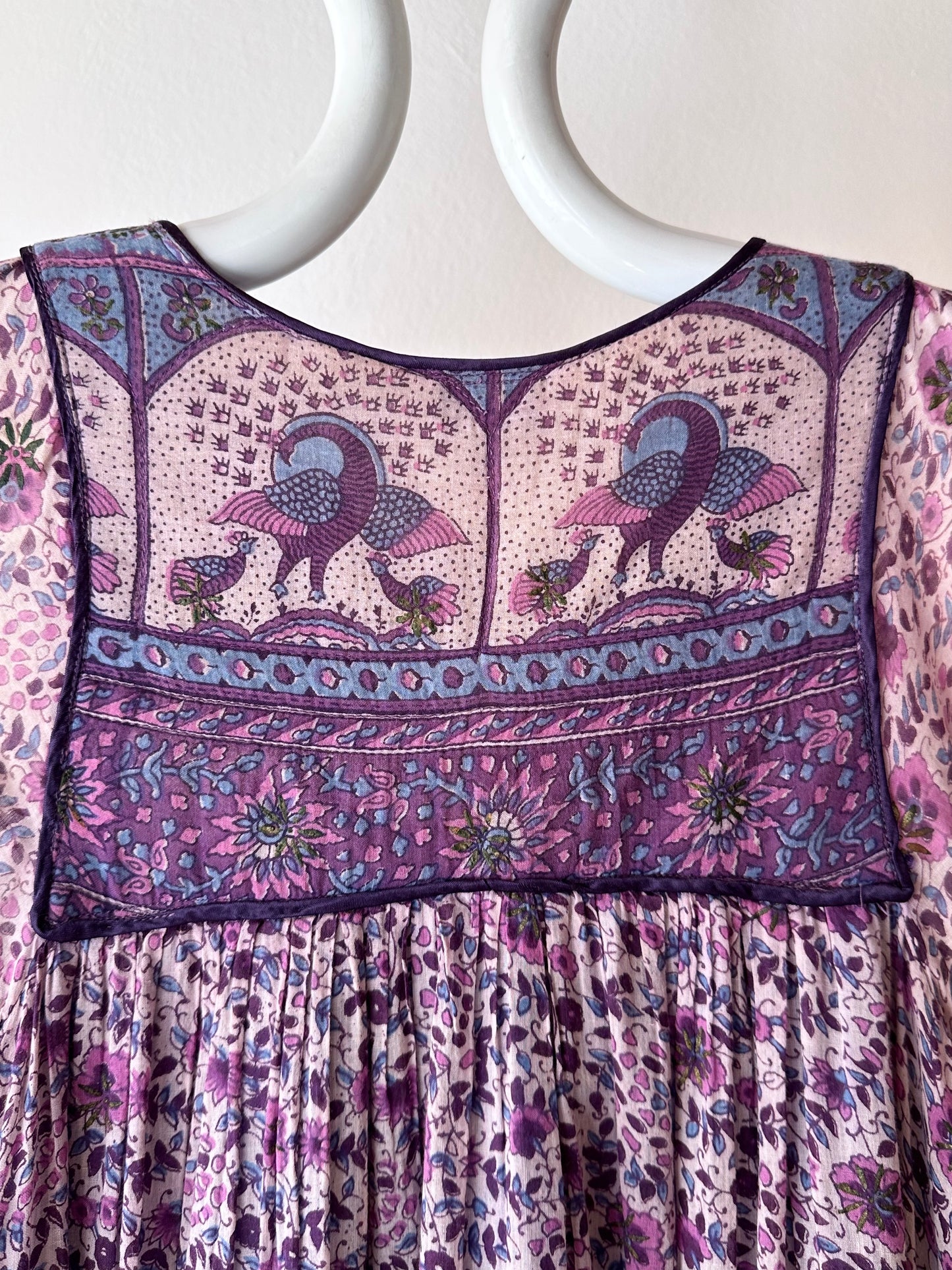 70s Indian cotton dress