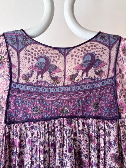 70s Indian cotton dress