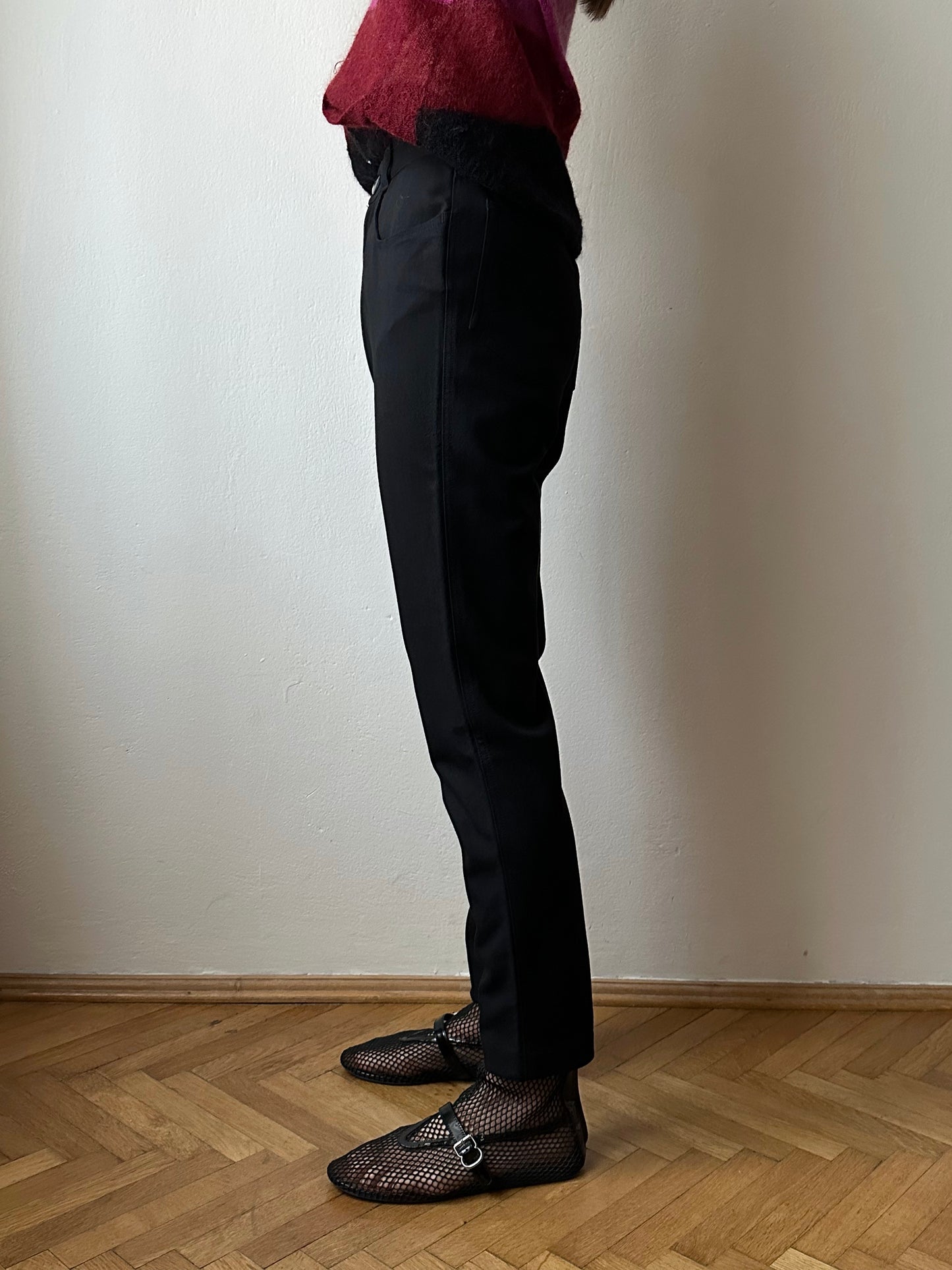 C.P. Company black trousers - w25