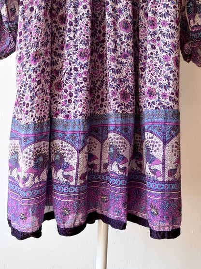 70s Indian cotton dress