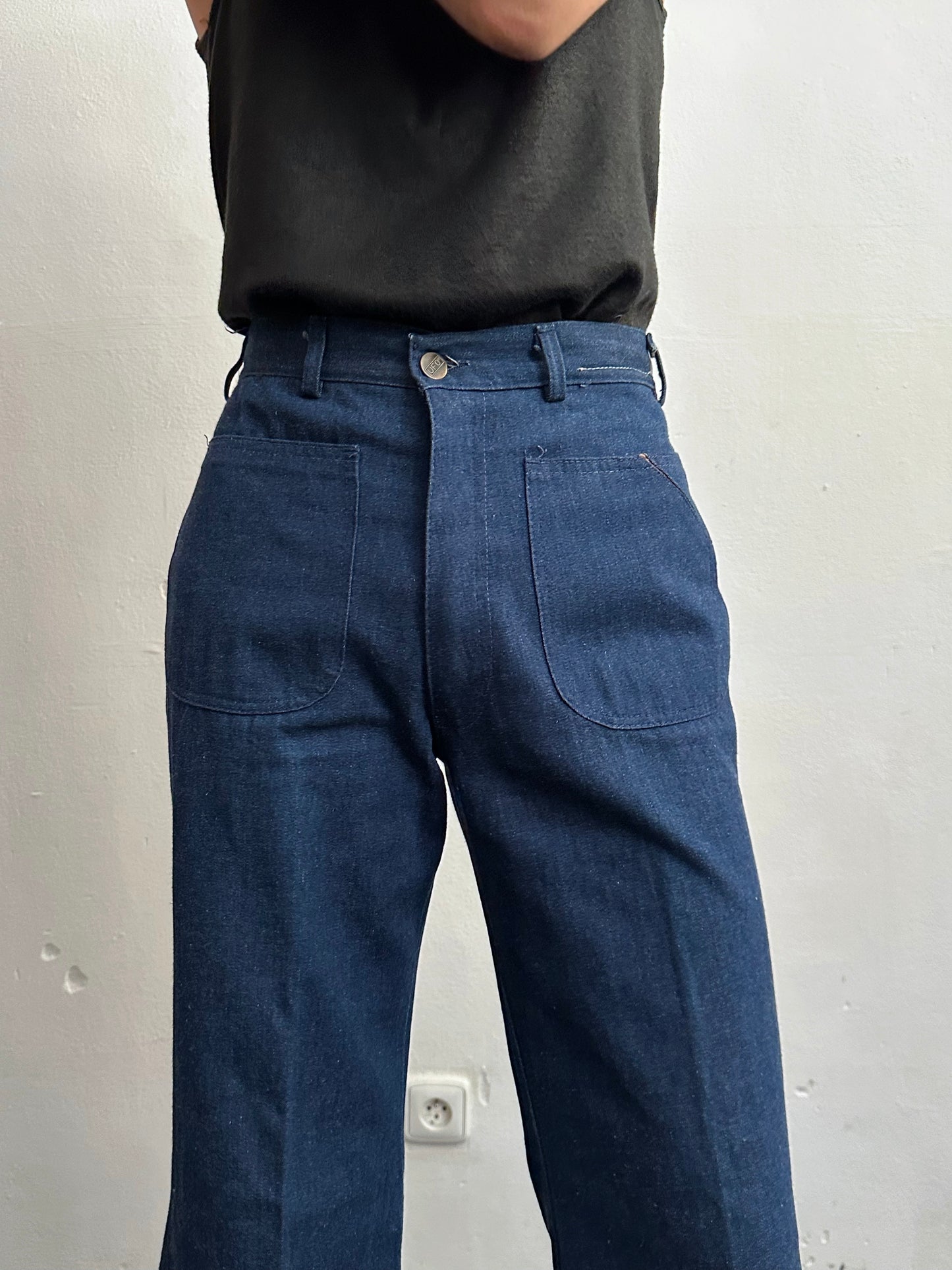 1970s Denim trousers - w27