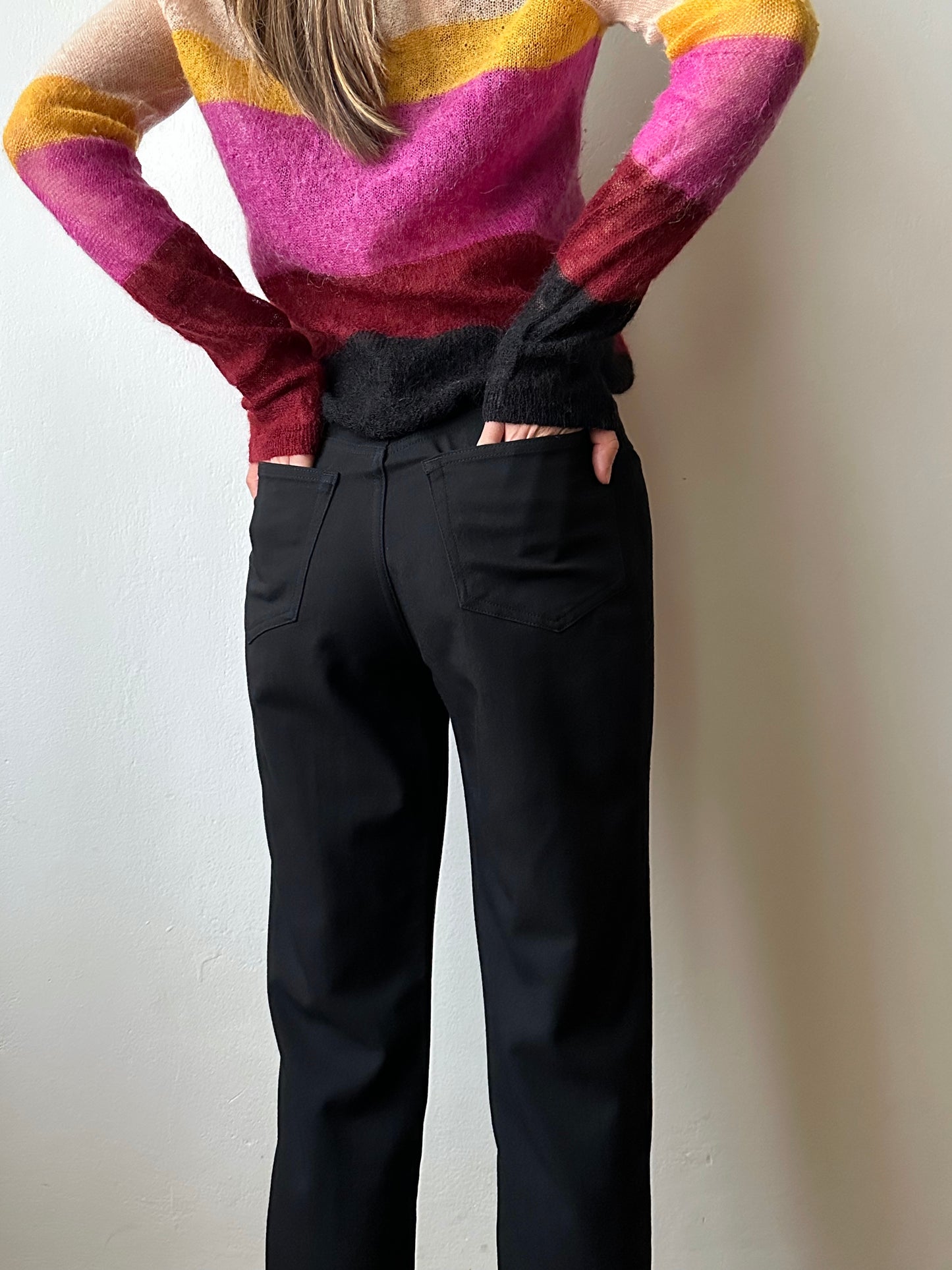 C.P. Company black trousers - w25