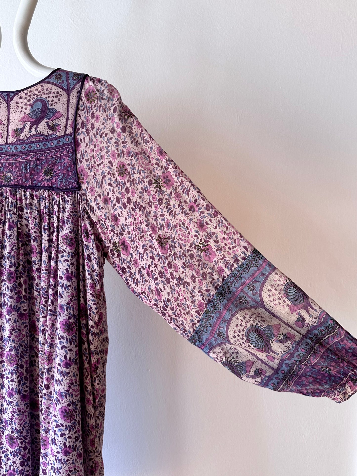70s Indian cotton dress