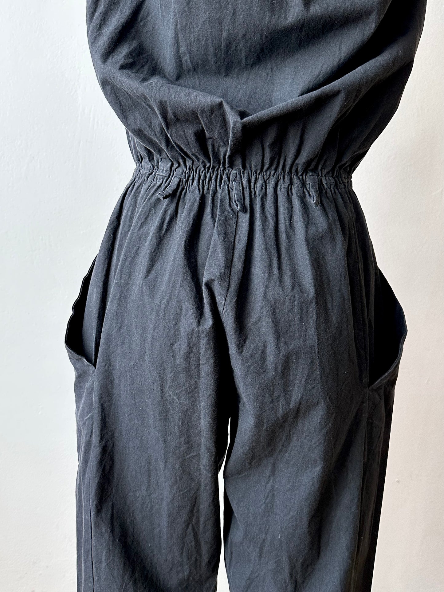 80s cotton bat jumpsuit