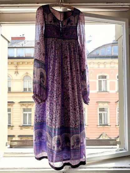 70s Indian cotton dress