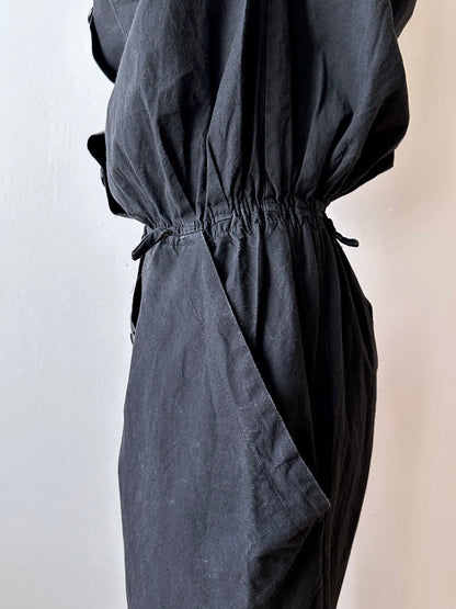 80s cotton bat jumpsuit