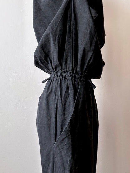 80s cotton bat jumpsuit